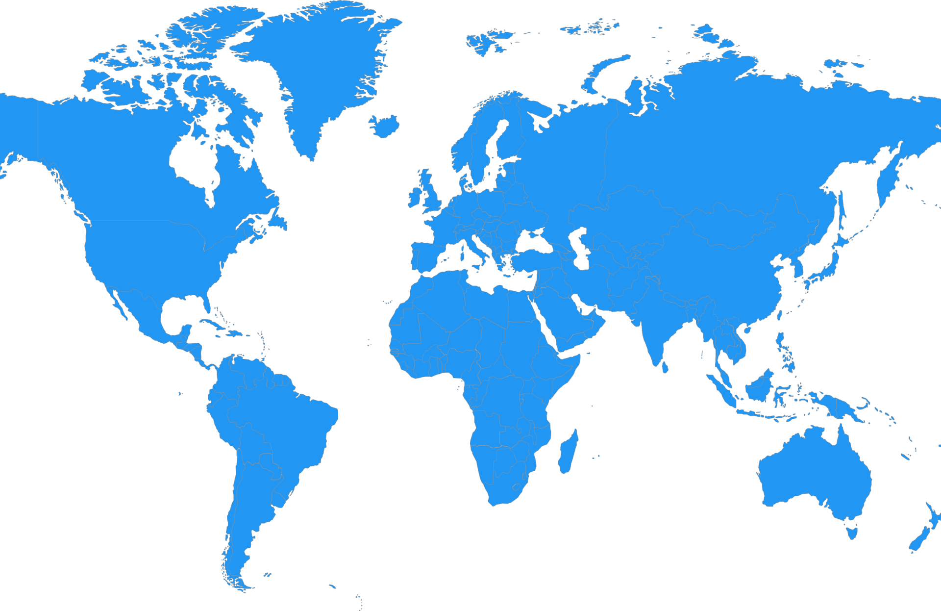 world map